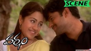 Prabhas And Trisha Love Breakups - Emotional Love Scene - Varsham Movie Scenes