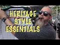 Top Essential Items for Heritage Style