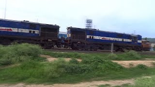 [IRFCA] Single Double Line Overtake- Guwahati-Silchar Express overtaking Election Special Train