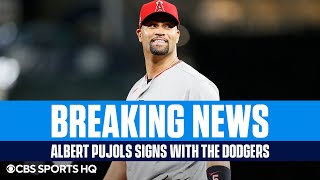 BREAKING: Albert Pujols & Dodgers Agree to Deal | CBS Sports HQ