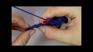 Tutorial: How to do double crochet decrease (dc dec or dc2tog)
