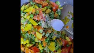 pav bhaji...yummy # lots of veggies 😋
