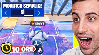 Gioco 10 ORE con la MODIFICA SEMPLICE! Vale la Pena ATTIVARLA? Capitolo 6 Fortnite ITA!