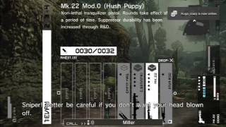 MGS Peace Walker - S rank Intel Soldiers Location