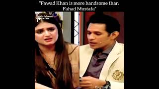 Fawad Khan is More Handsome Than Fahad Mustafa |Hira Mani Speaking The Truth About Showbiz Industry