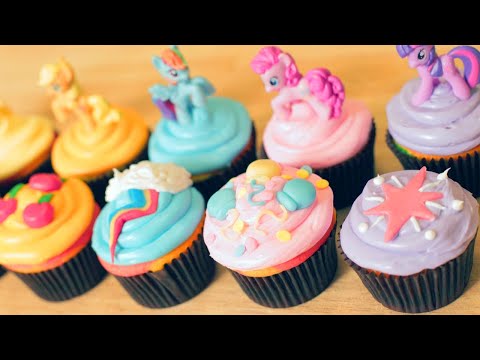 MY LITTLE PONY CUPCAKES - NERDY NUMMIES MY LITTLE PONY CUPCAKES - NERDY NUMMIES