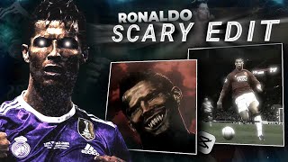 CapCut UNIQUE Ronaldo Scary Edit Tutorial Like Ae Style!!