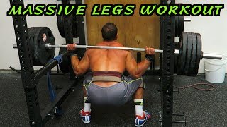Advanced MASSIVE Legs Workout | Size AND Strength!