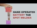 Hand Operated Battery Tab Spot Welder