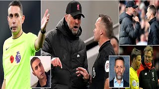 Jurgen Klopp Had a Penalty Meltdown at David Coote Before Video that’s Likely to KO Referee’s Career