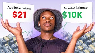 How To Grow $21 To $10 000 A Trading Challenge Ep3