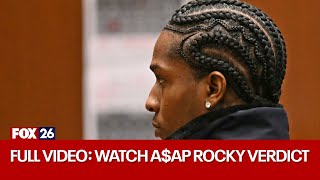 A$AP Rocky trial: Watch full verdict, reaction