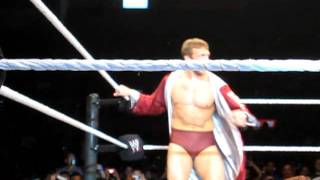 Daniel Bryan enters the ring