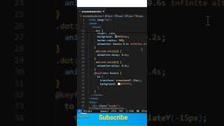 CSS Loading Animation | Easy CSS Animation Tutorial #shorts
