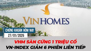 Họ Vingroup giảm mạnh khiến VN-Index mất hơn 13 điểm | Chứng khoán hôm nay 27/01/2026