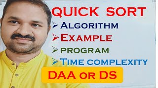 Quick Sort Algorithm Example Tracing Program Doovi