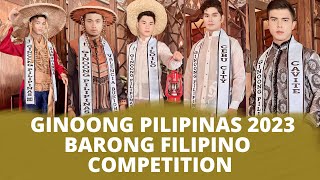 GINOONG PILIPINAS 2023 BARONG FILIPINO COMPETITION