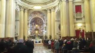 attending mass  vatican rome