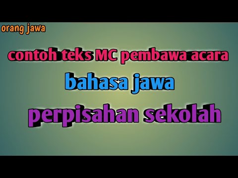 Kumpulan Contoh Teks Quot Pembawa Acara Mc Quot Bahasa Inggris - Riset