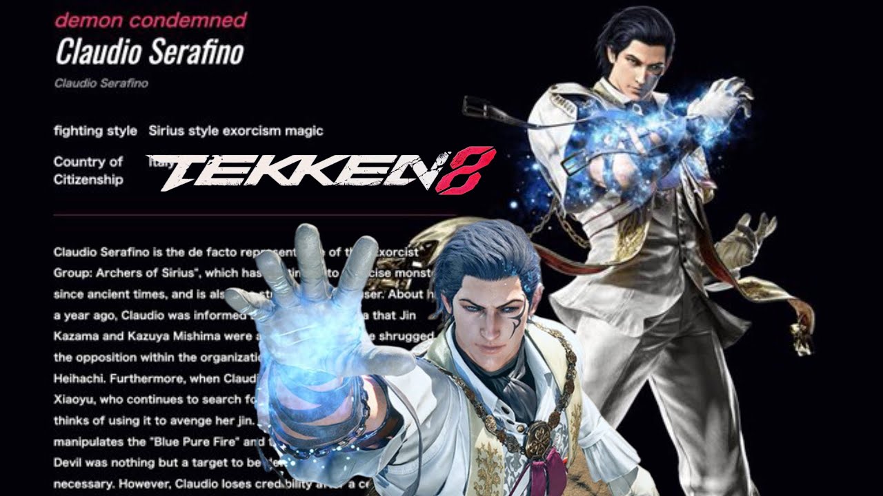 Tekken 8 Claudio Serafino Story Revealed & New Pictures - YouTube