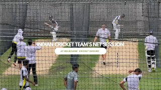 Virat Kohli, Rohit Sharma’s first net session at MCG l Boxing Day Test l BGT 2024-25