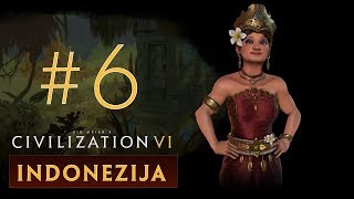 Civilization 6 Srbija Balkan | Indonezija 6. deo | Srb, Cro, BiH