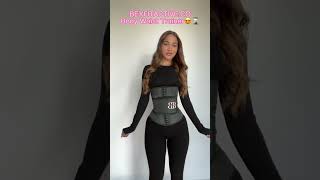 How to get a flat stomach \u0026 Hourglass shape⌛️😍 | BEY’FIT Active body waist trainer #shorts