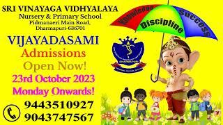 Vijayadhasami Admissions 2023 Open Now! #vijayadashami #school #admission #kindergarten #lkg