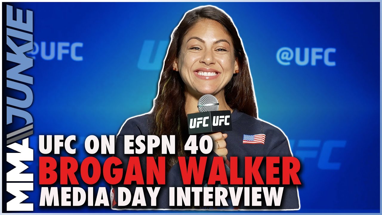 Brogan Walker Aims To Mimic Amanda Nunes' Showing vs. Julianna Peña | UFC on ESPN 40