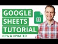 Google Sheets Tutorial for Beginners – Step-by-Step