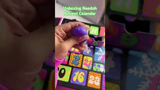 Let’s unbox the Needoh Advent Calendar✨#needoh #adventcalendar #needohballs #needohadventcalendar