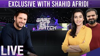 Game Set Match - Exclusive talk with Shahid Afridi - SAMAATV - 25 Feb 2022