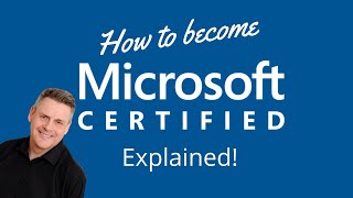 How to Become Microsoft Certified with Andy Malone MVP