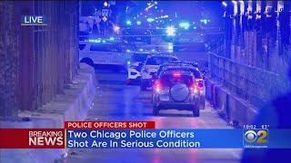 Two Chicago Police Officers Shot, Seriously Wounded