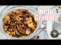 HOW TO MAKE THE BEST KETO GRANOLA - CRISPY CRUNCHY GOODNESS !