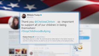 First Lady Says 'Thank You' To Chelsea Clinton