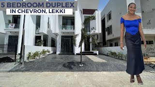 Most Luxurious and Affordable 5 Bedroom Duplex selling for 350 Million Naira in Chevron, lekki.