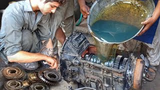 How to Rebuild Truck Manual transmission ||Repairing Truck Gear Box||