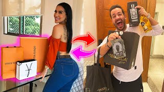 ¡CAMBIAMOS TARJETAS DE CRÉDITO POR UN DÍA! Ft. Jessica Pereira 💳🤑