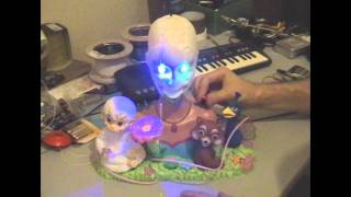 Circuit Bent Barbie Island Princess Singing Head by freeform delusion