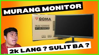 MURANG MONITOR NA GOMA 2K PHP LANG ! || It's Me Jay-Em