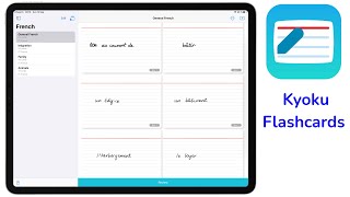 BEST FLASHCARDS app for the iPad (2021)| Paperless X