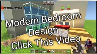 Modern bedroom design |MINECRAFT|