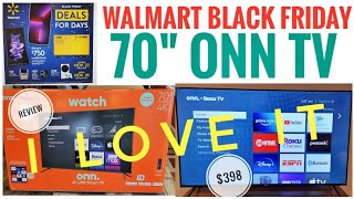 REVIEW Walmart Black Friday ONN  70\