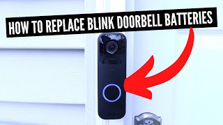 How To Replace Blink Doorbell Batteries
