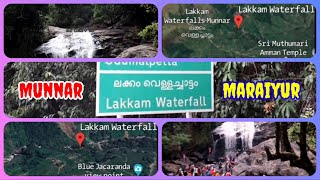 Lakkam Water Falls - Munnar to Marayur#Jani#Cache4#You#