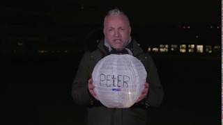 Lampionnen actie KWF Kankerbestrijding Kerst 2019