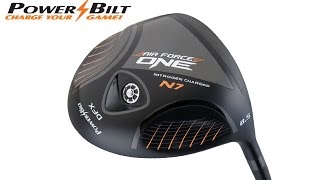 Air Force ONE PowerBilt Driver Review by Golf Life TV