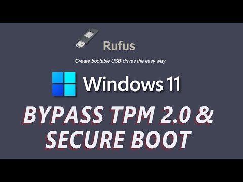 How to Disable TPM and Secure Boot in Rufus When Creating a Bootable USB Drive for Windows 11