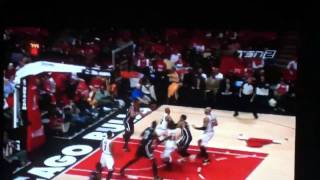 Aj Price floater | Pacers vs Bulls 2011